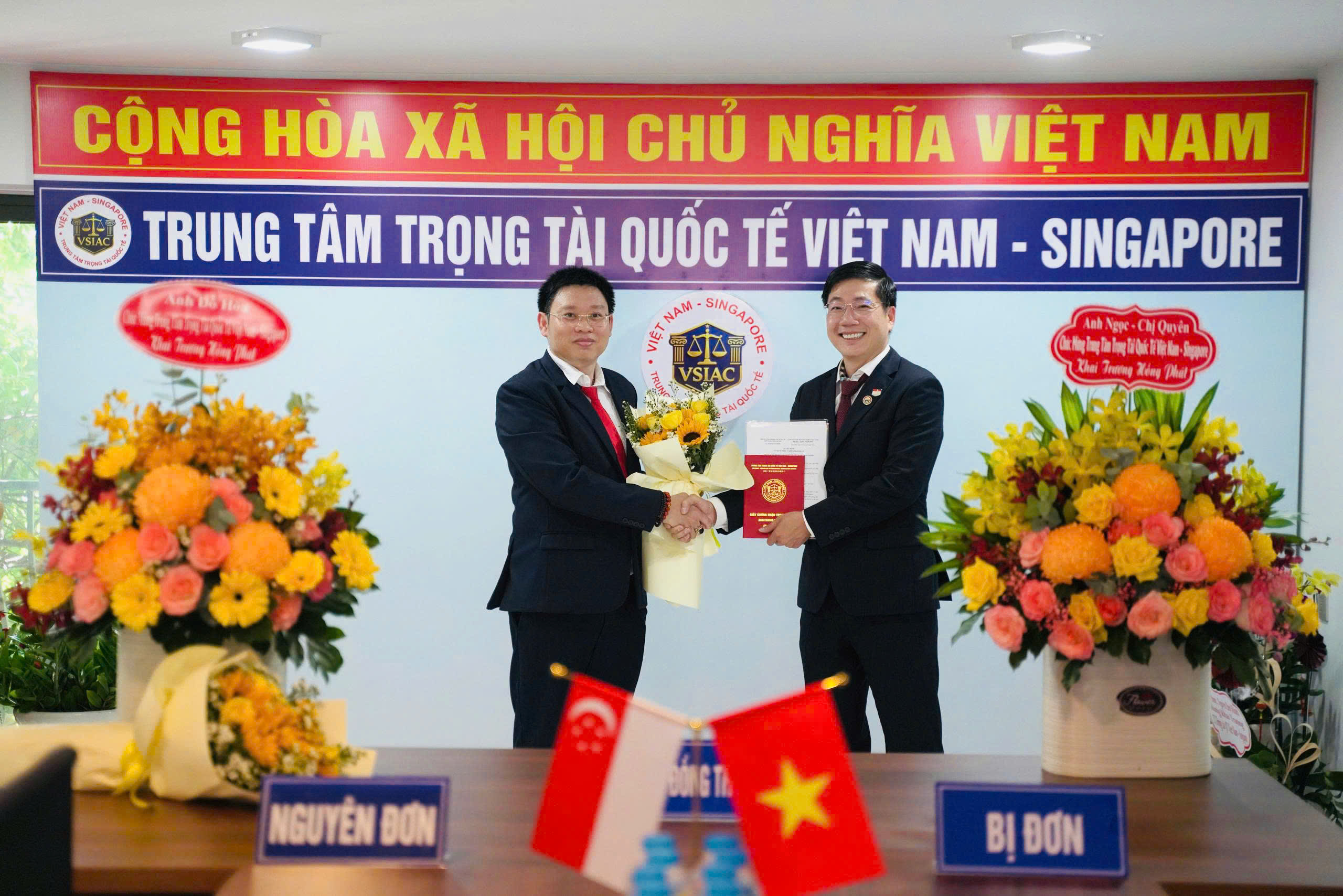 Lễ ra mắt Trung tâm Trọng tài Quốc tế Việt Nam – Singapore